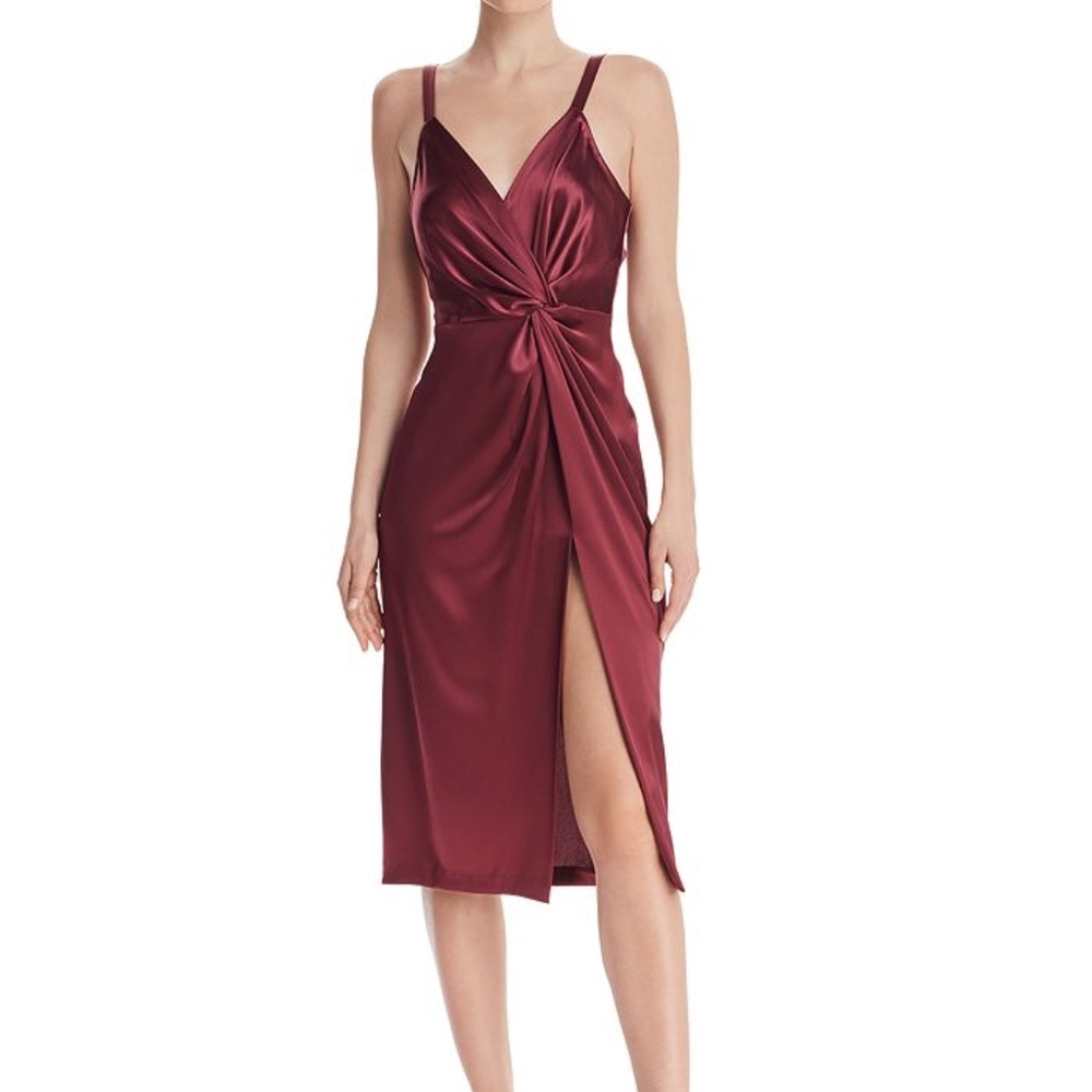 Nordstrom Jill Stuart Black Satin Dress Size 12